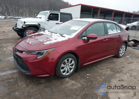 2025 Toyota Corolla Le z USA, uszkodzony, nr VIN 5YFB4MDE9SP359446